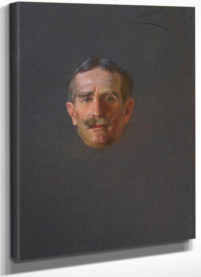 Albert Clifford Barney By Alice Pike Barney Fine Art Print