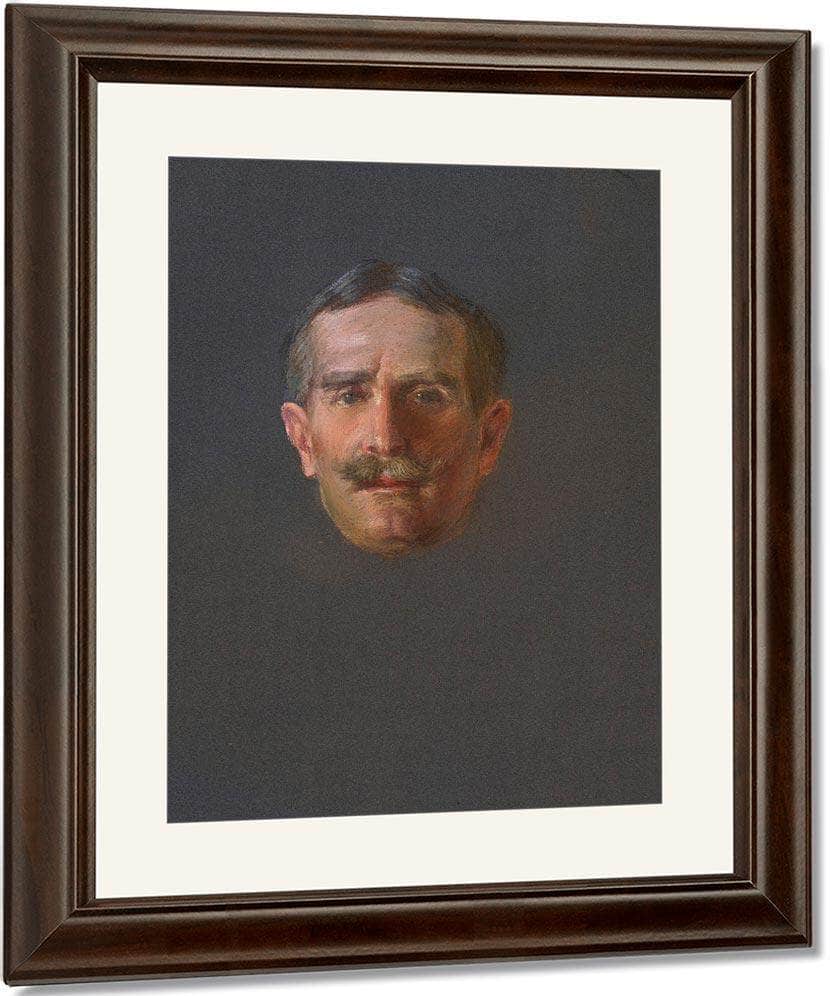 Albert Clifford Barney By Alice Pike Barney Fine Art Print