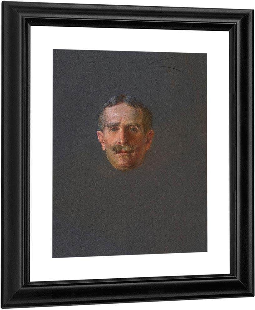 Albert Clifford Barney By Alice Pike Barney Fine Art Print
