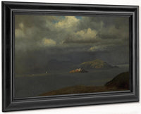 Alcatraz, San Francisco Bay, 1875  By Albert Bierstadt By Albert Bierstadt Fine Art Print