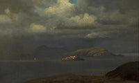Alcatraz, San Francisco Bay, 1875  By Albert Bierstadt By Albert Bierstadt Fine Art Print