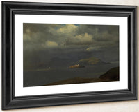 Alcatraz, San Francisco Bay, 1875  By Albert Bierstadt By Albert Bierstadt Fine Art Print