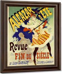 Alcazar D'ete By Jules Cheret Fine Art Print