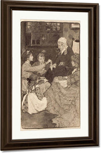 Alcotts Old Fashioned Girl Story Illustration By Jessie Willcox Smith Fine Art Print