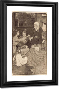 Alcotts Old Fashioned Girl Story Illustration By Jessie Willcox Smith Fine Art Print