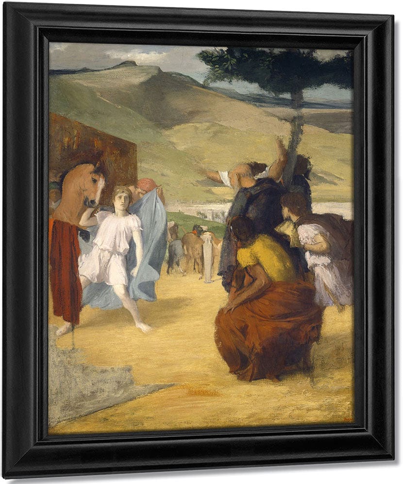 Alexander And Bucephalus By Edgar Degas Fine Art Print