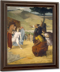 Alexander And Bucephalus By Edgar Degas Fine Art Print