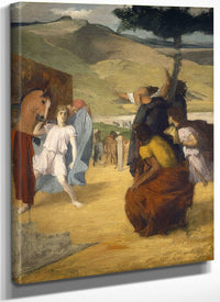 Alexander And Bucephalus By Edgar Degas Fine Art Print