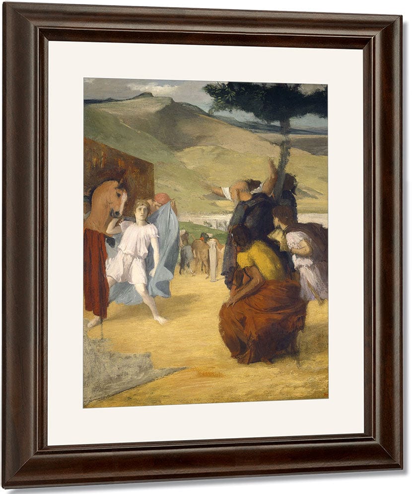 Alexander And Bucephalus By Edgar Degas Fine Art Print