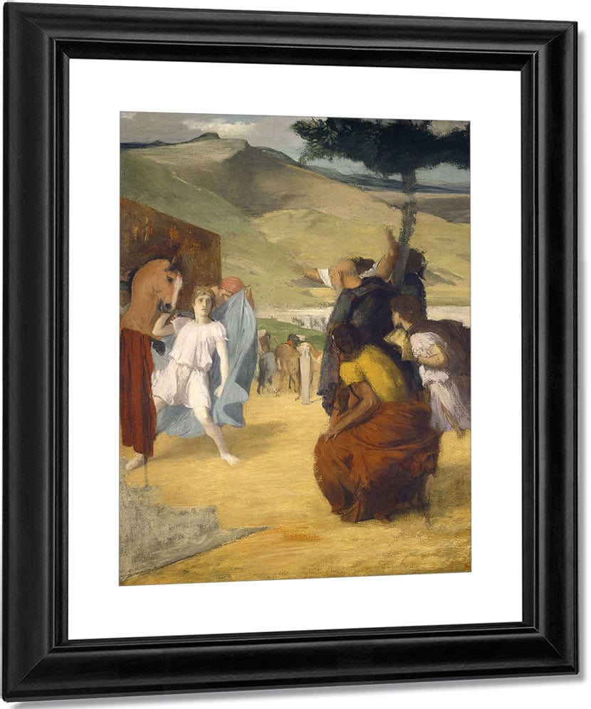 Alexander And Bucephalus By Edgar Degas Fine Art Print