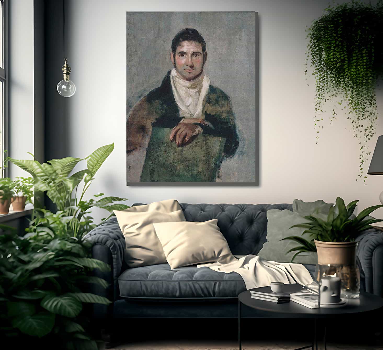 Alexander Anderson By John Wesley Jarvis Fine Art Print