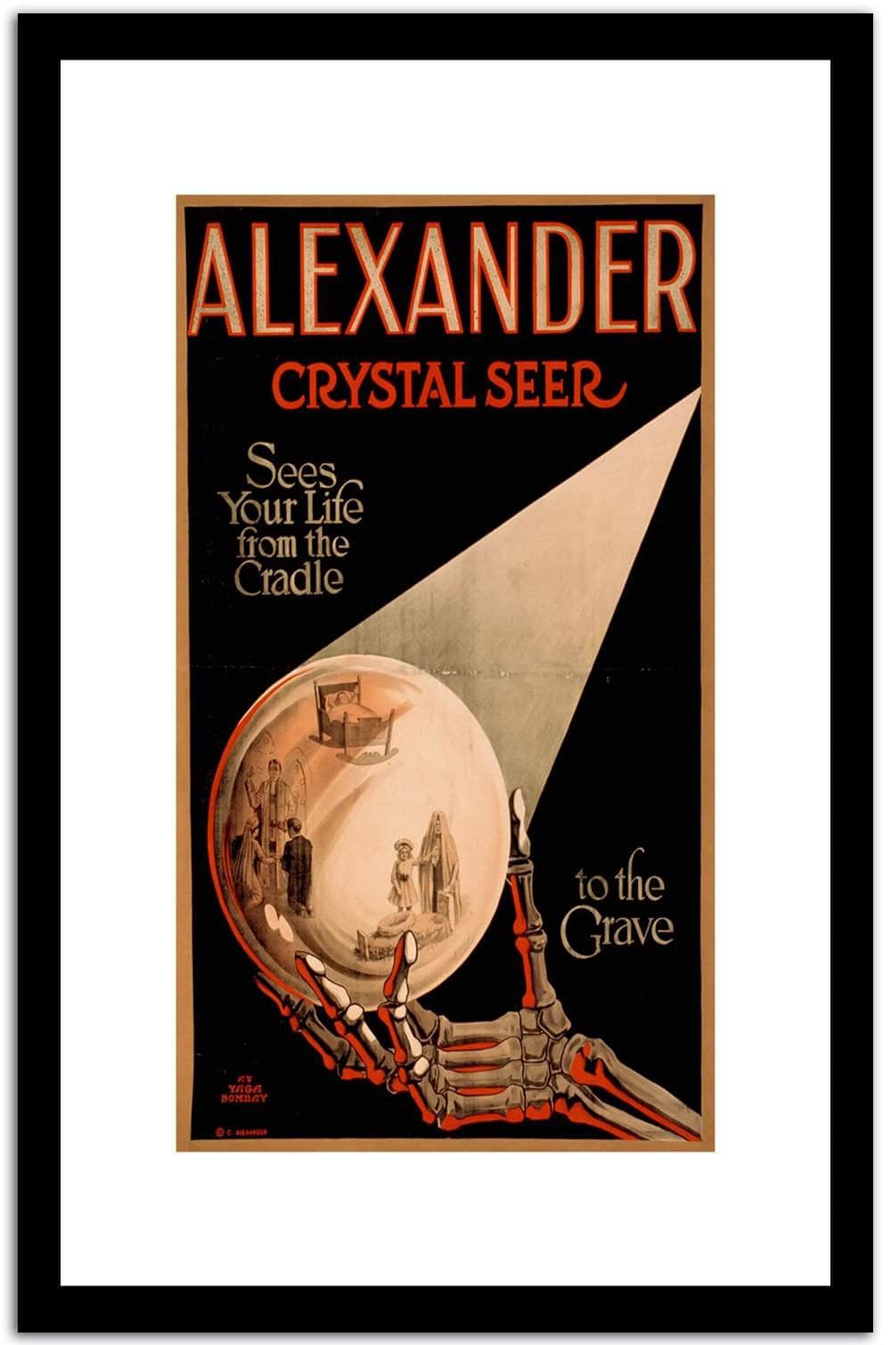 Alexander Crystal Seer  Vintage Poster Fine Art Print