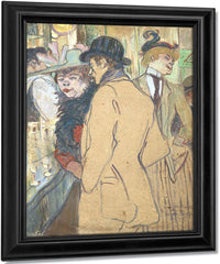 Alfred La Guigne By Henri Marie Raymond De Toulouse Lautrec Monfa Fine Art Print