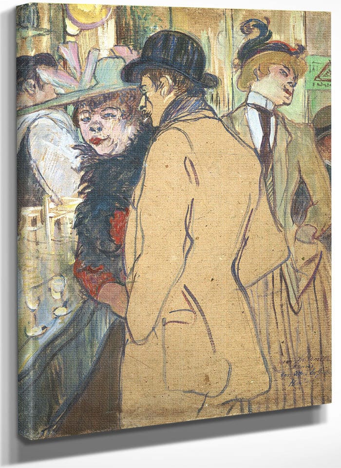 Alfred La Guigne By Henri Marie Raymond De Toulouse Lautrec Monfa Fine Art Print