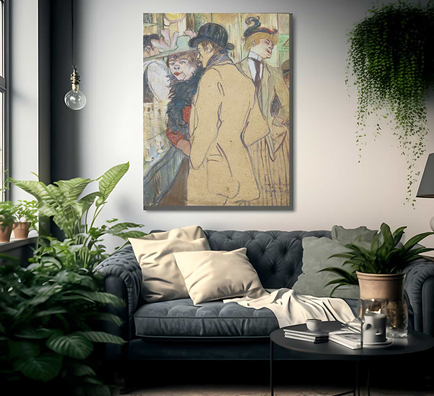 Alfred La Guigne By Henri Marie Raymond De Toulouse Lautrec Monfa Fine Art Print