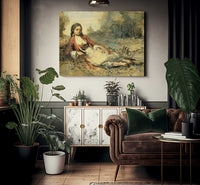 Algerienne By Camille Corot Fine Art Print