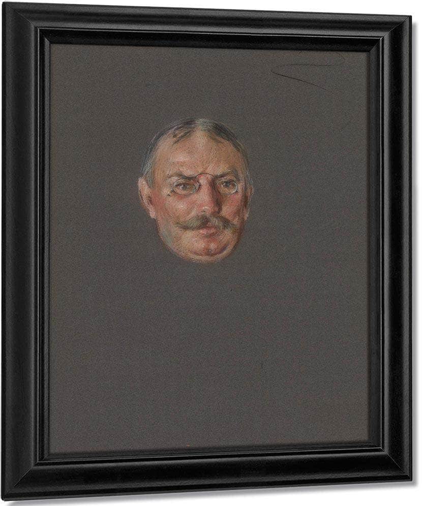 Allan Chesterton By Alice Pike Barney Fine Art Print