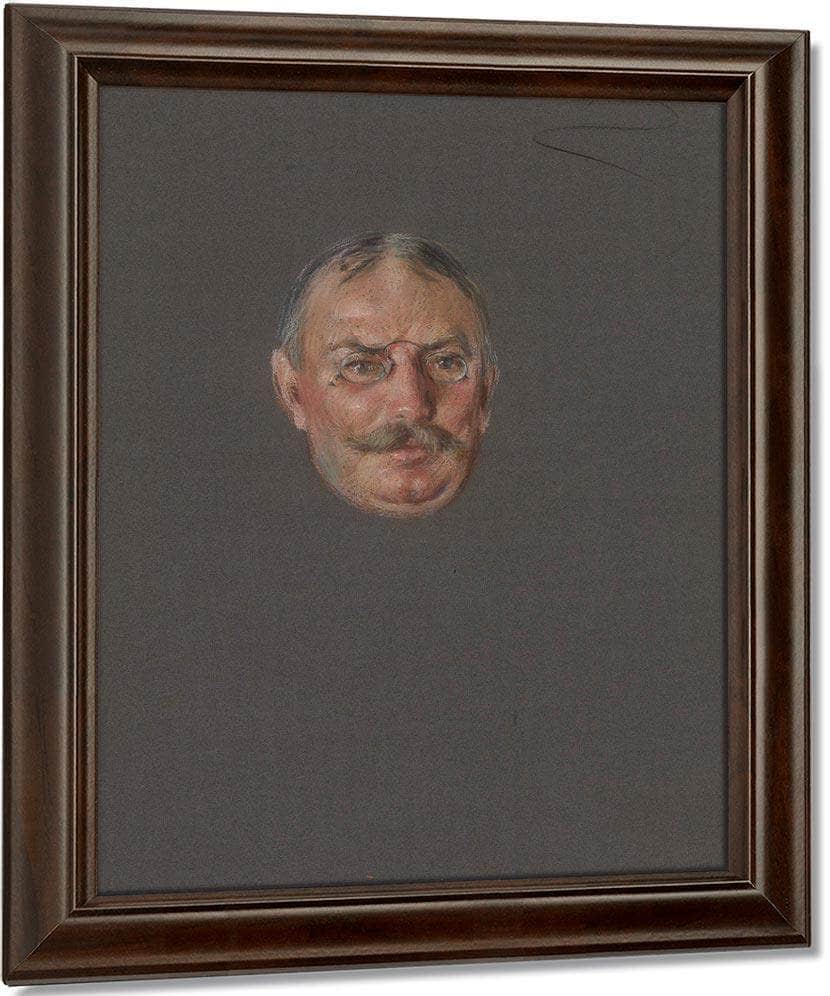 Allan Chesterton By Alice Pike Barney Fine Art Print