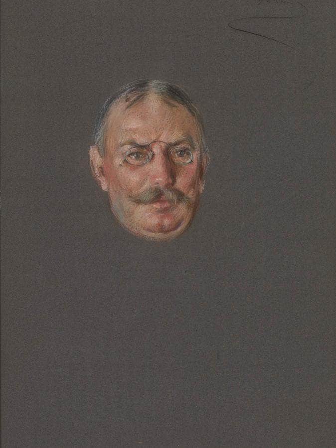 Allan Chesterton By Alice Pike Barney Fine Art Print