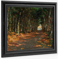 Allee Dans Le Parc By Alice Pike Barney Fine Art Print