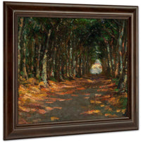 Allee Dans Le Parc By Alice Pike Barney Fine Art Print