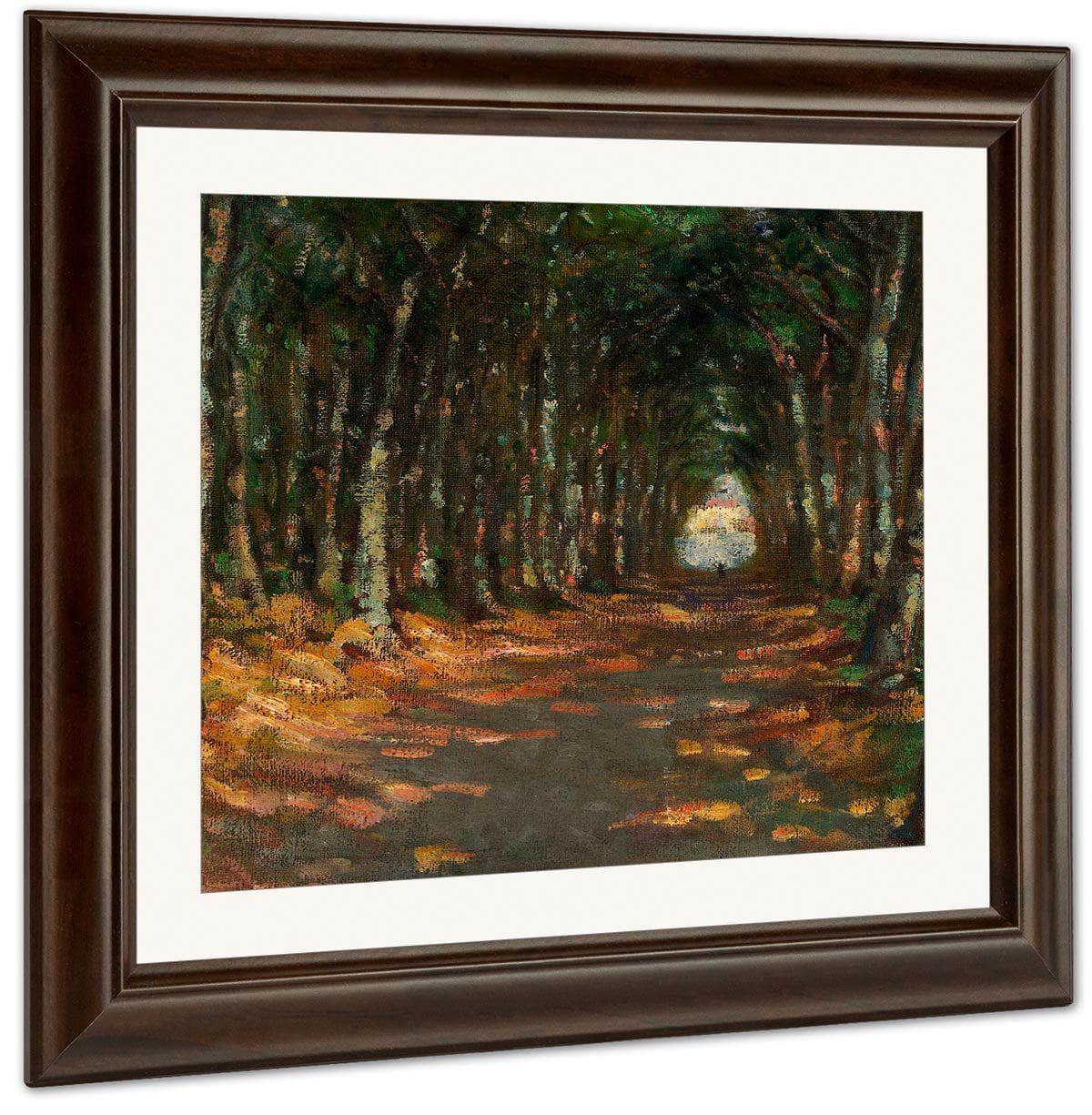 Allee Dans Le Parc By Alice Pike Barney Fine Art Print