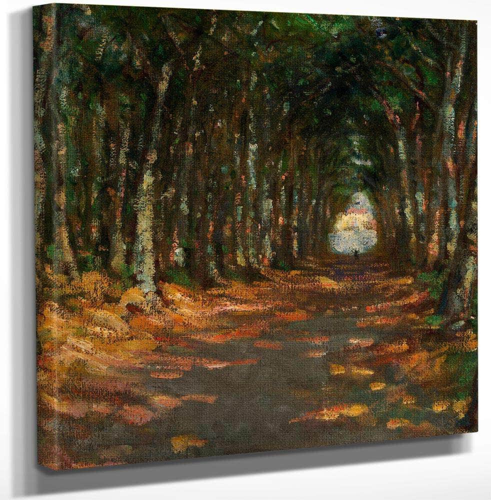 Allee Dans Le Parc By Alice Pike Barney Fine Art Print
