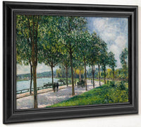 Allee Of Chestnut Trees 1878 By Alfred Sisley Fine Art Print