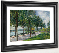 Allee Of Chestnut Trees 1878 By Alfred Sisley Fine Art Print