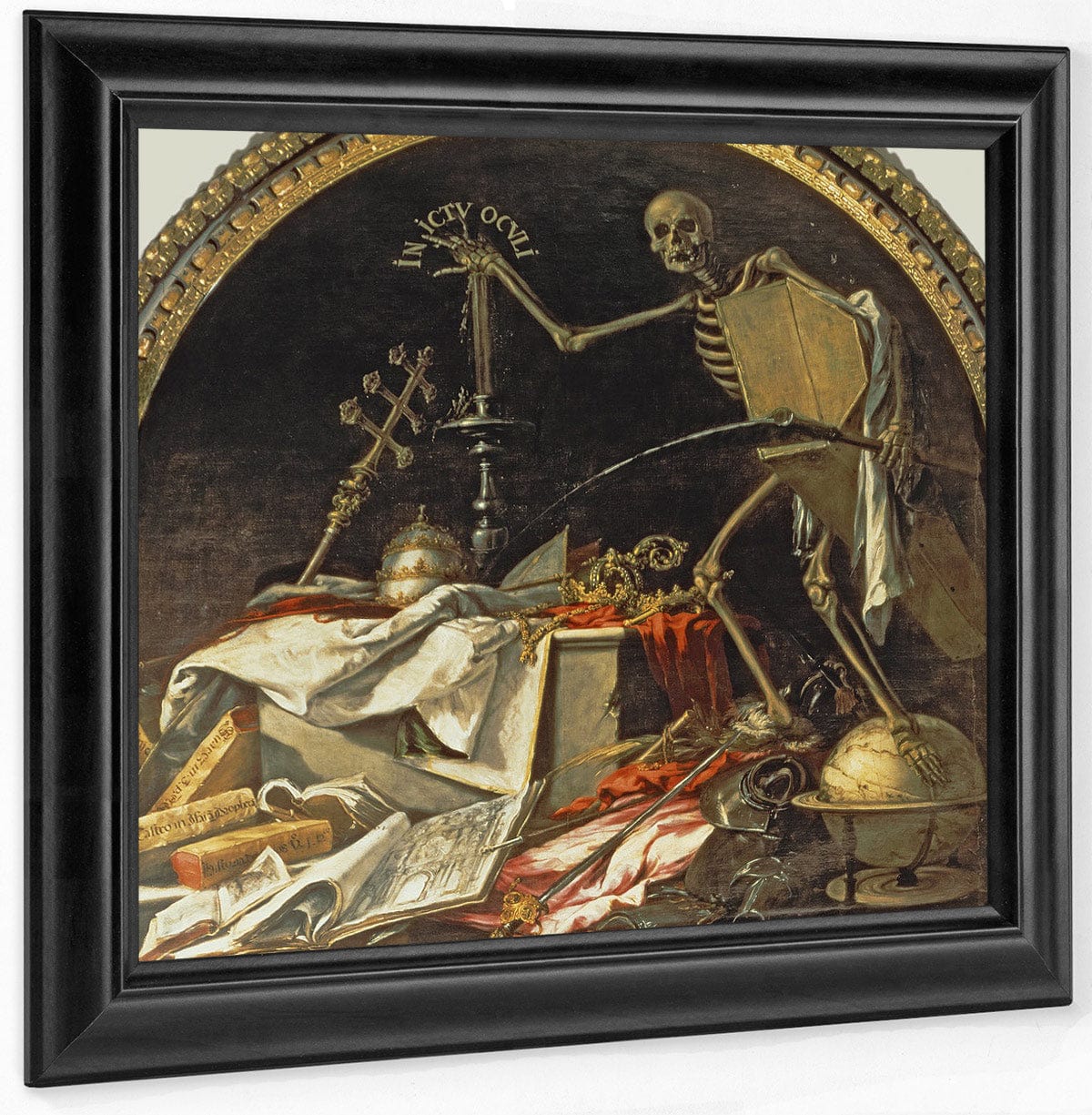 Allegory Of Death  In Ictu Oculi By Juan De Valdes Leal Fine Art Print