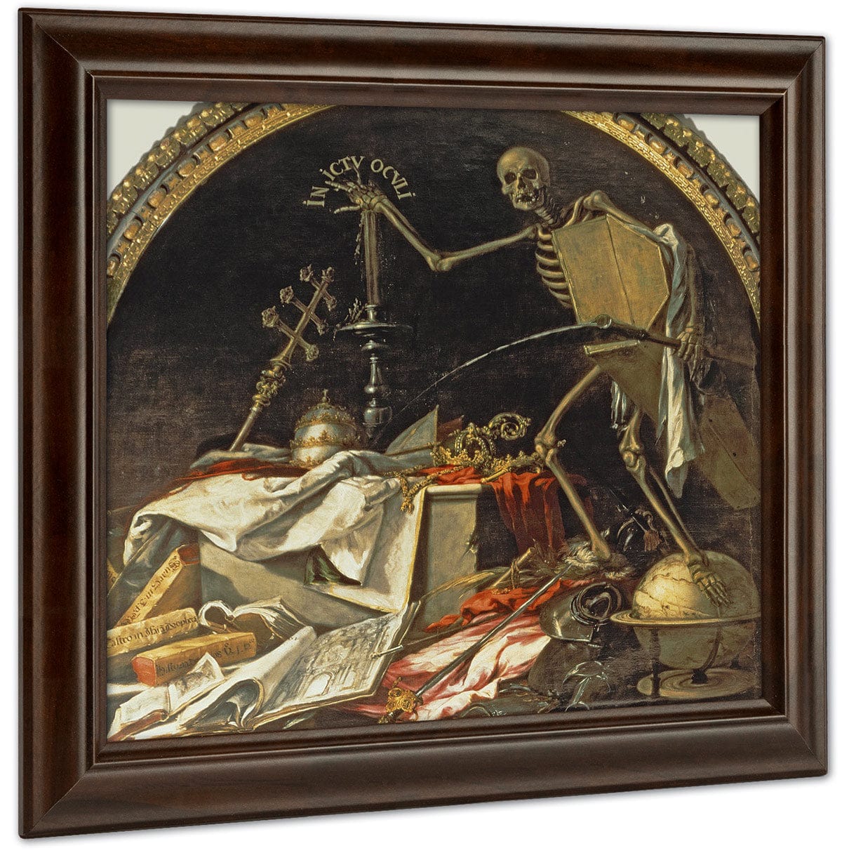 Allegory Of Death  In Ictu Oculi By Juan De Valdes Leal Fine Art Print