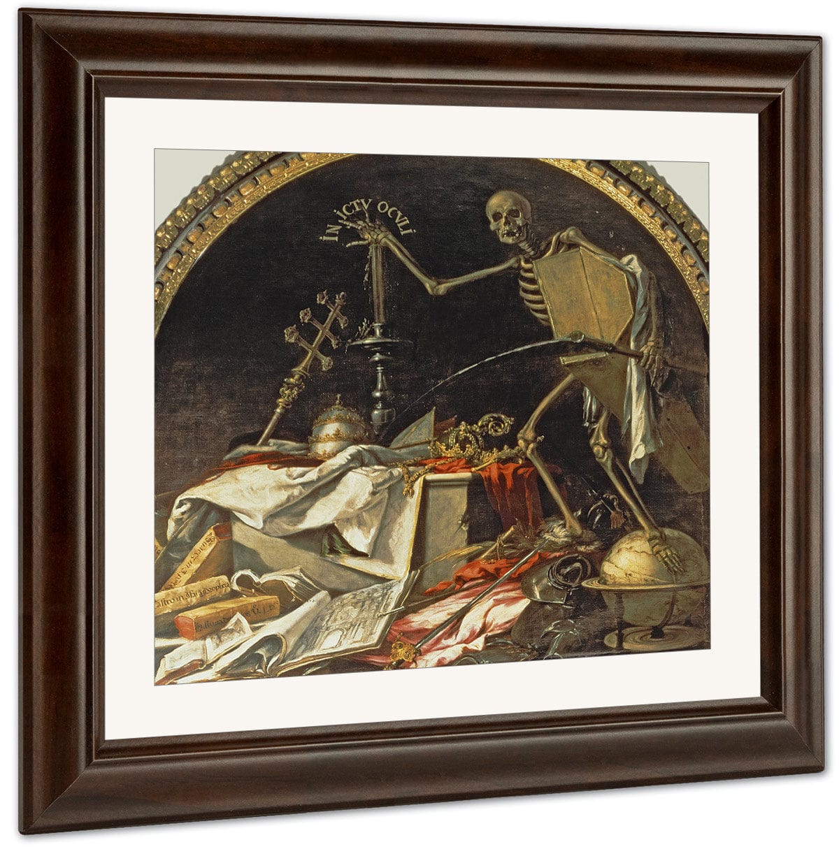 Allegory Of Death  In Ictu Oculi By Juan De Valdes Leal Fine Art Print