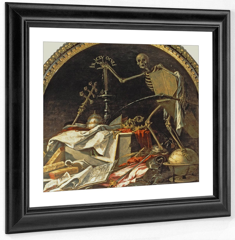 Allegory Of Death  In Ictu Oculi By Juan De Valdes Leal Fine Art Print