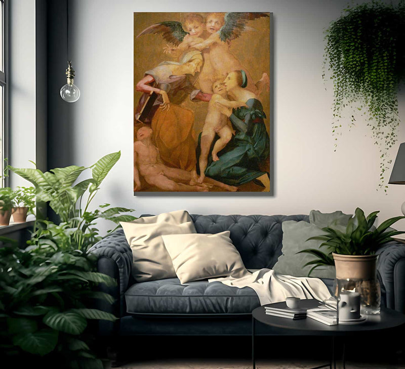 Allegory Of Salvation By Rosso Fiorentino Fine Art Print