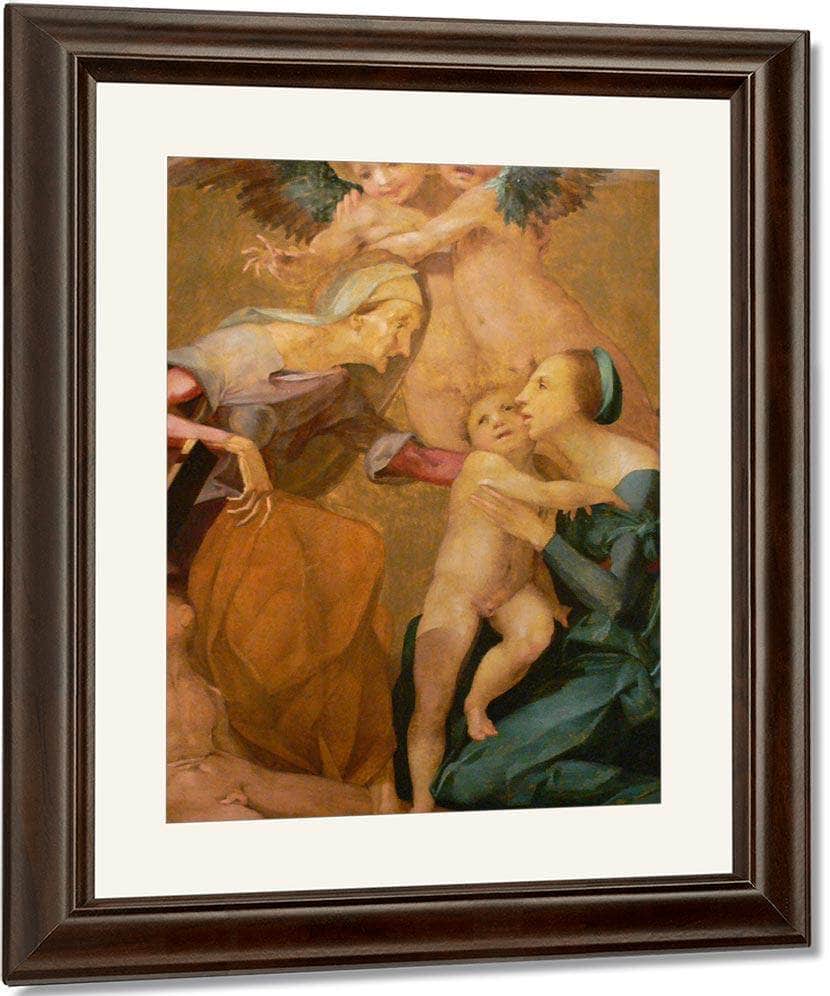 Allegory Of Salvation By Rosso Fiorentino Fine Art Print