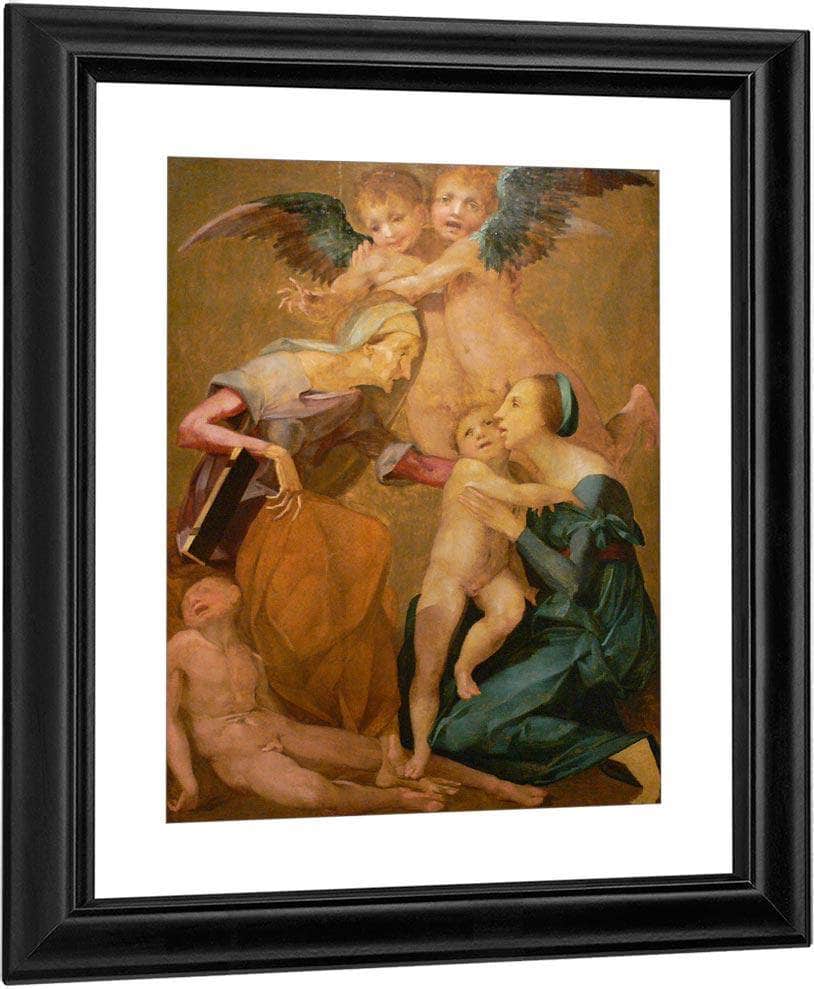 Allegory Of Salvation By Rosso Fiorentino Fine Art Print