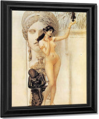 Allegory Of Sculpture, 1889 By Gustav Klimt Fine Art Print
