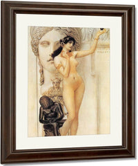 Allegory Of Sculpture, 1889 By Gustav Klimt Fine Art Print