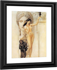Allegory Of Sculpture, 1889 By Gustav Klimt Fine Art Print