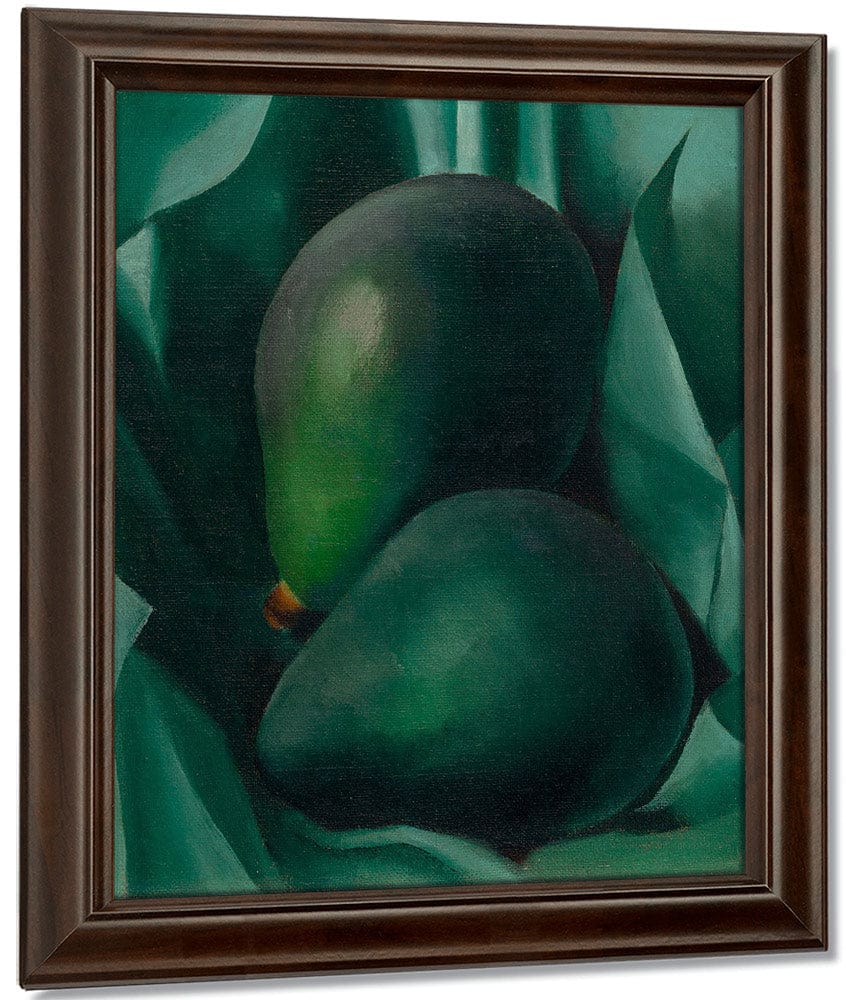 Alligator Pears Circa 1923 By George Turner Fine Art Print