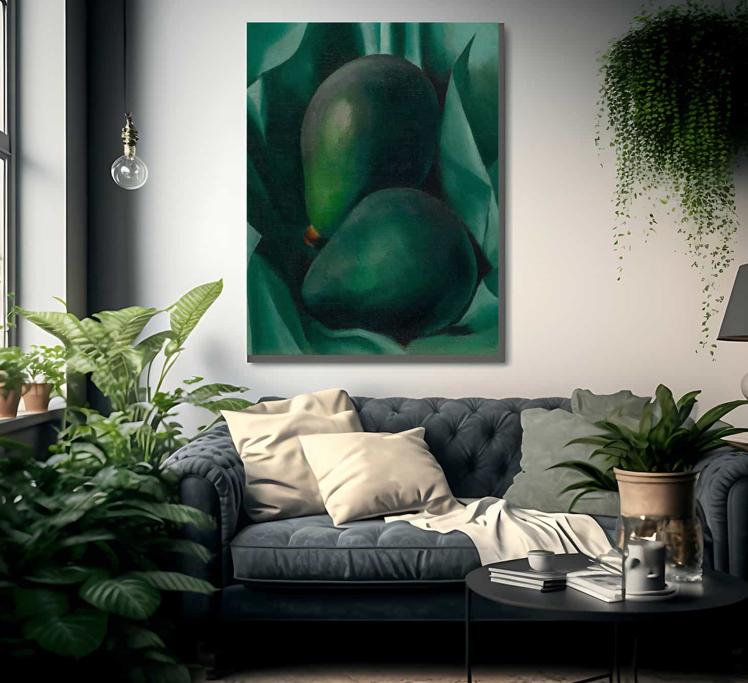 Alligator Pears Circa 1923 By George Turner Fine Art Print
