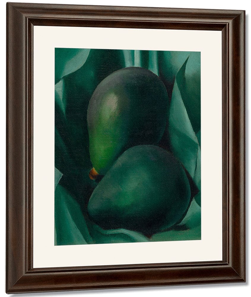 Alligator Pears Circa 1923 By George Turner Fine Art Print