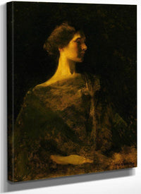 Alma By Thomas Wilmer Dewing Fine Art Print