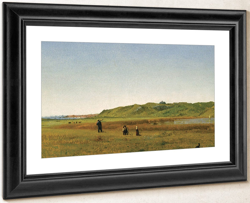 Almy Pond, Newport By John Frederick Kensett Fine Art Print