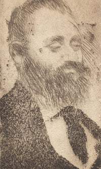 Alphonse Hirsch By Edgar Degas Fine Art Print