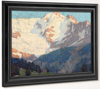 Alpine Glaciers By Edgar Payne Fine Art Print
