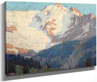 Alpine Glaciers By Edgar Payne Fine Art Print