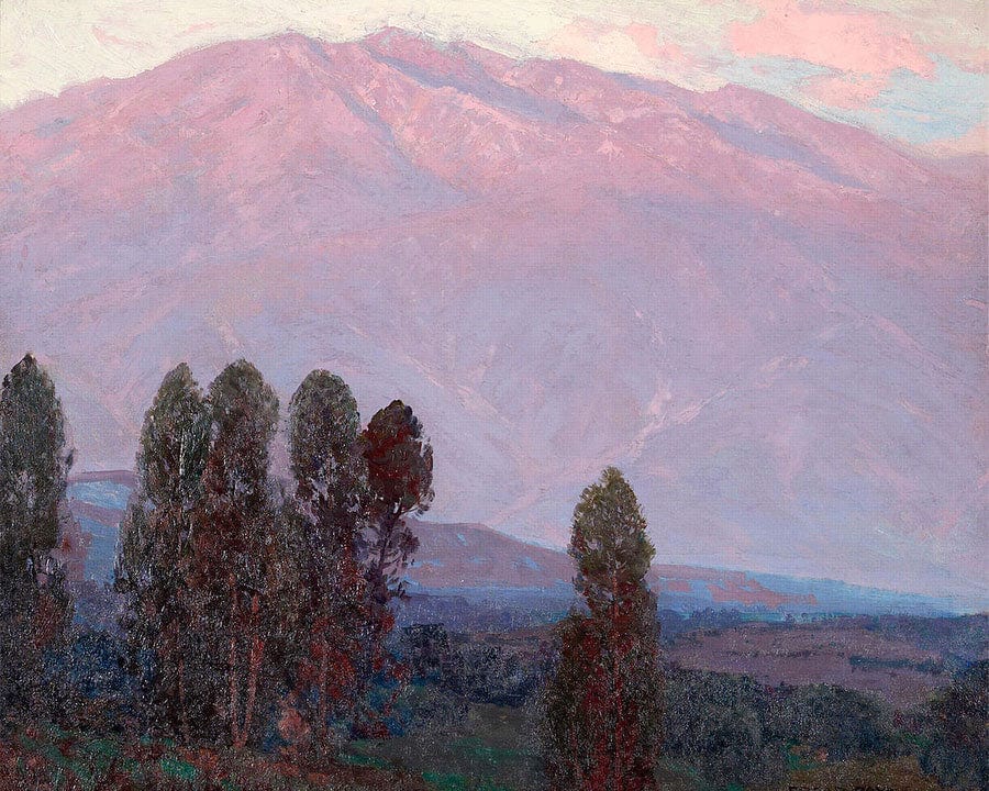 Altadena Dawn By Edgar Payne Fine Art Print