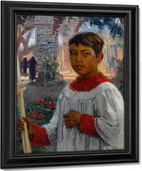 Altar Boy By Joseph Kleitsch Fine Art Print