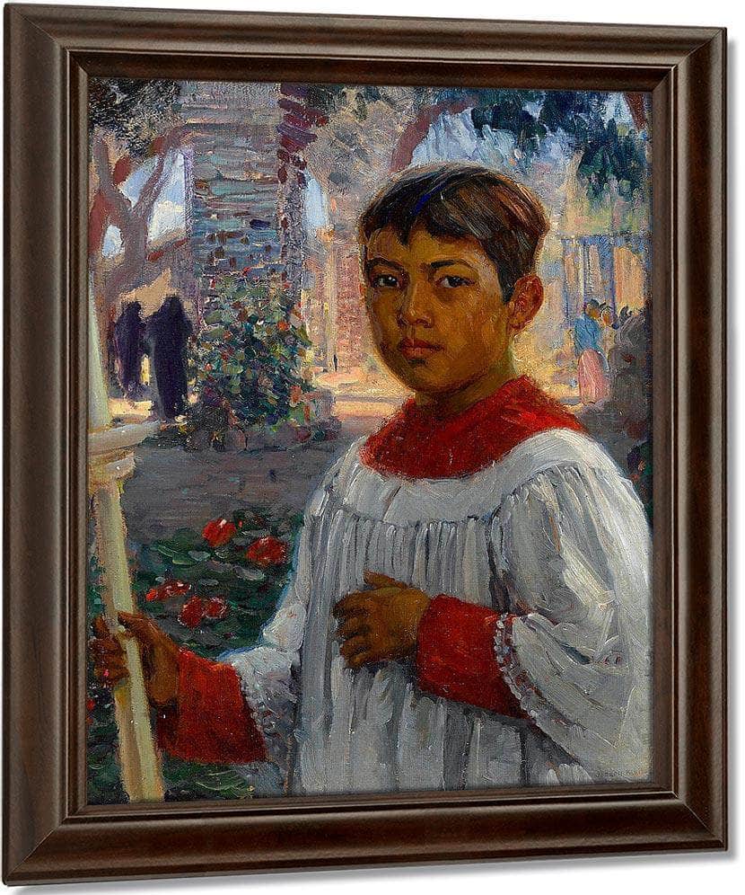 Altar Boy By Joseph Kleitsch Fine Art Print